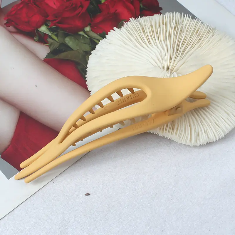 New Duck Bill Hair Clip for Women Solid Color