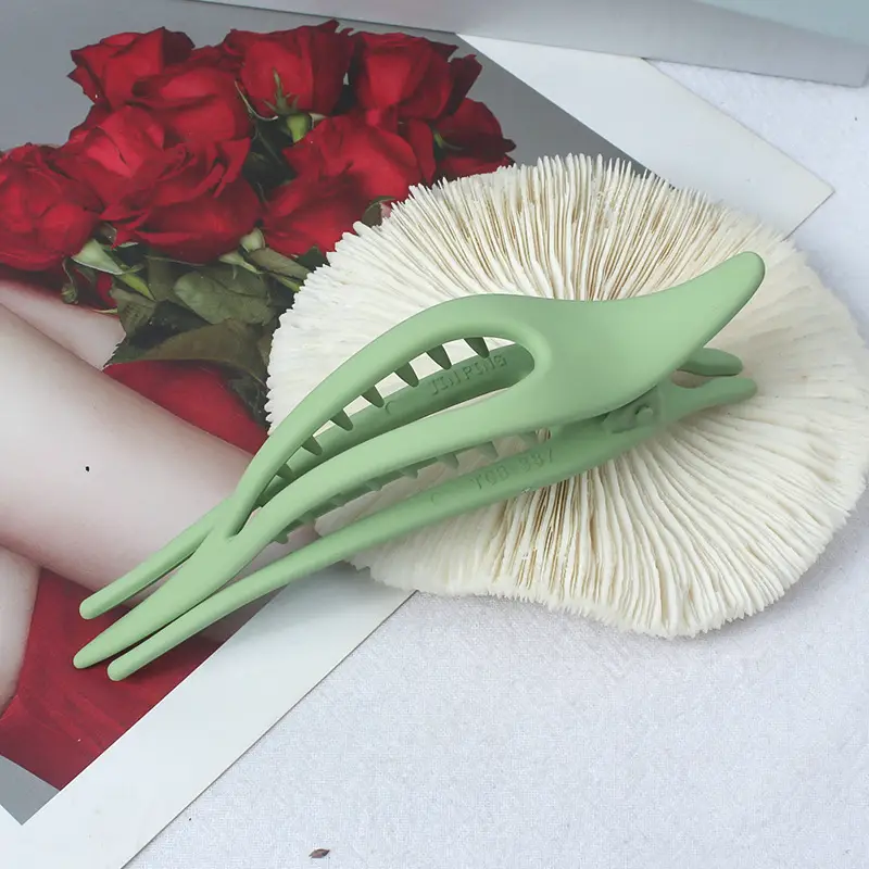 New Duck Bill Hair Clip for Women Solid Color