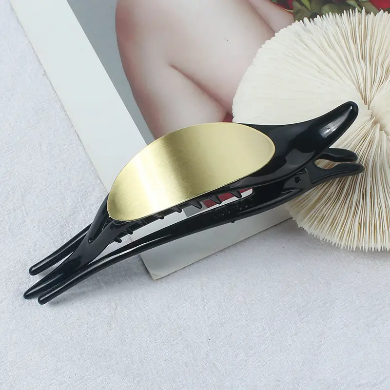 New Duck Bill Hair Clip for Women Solid Color