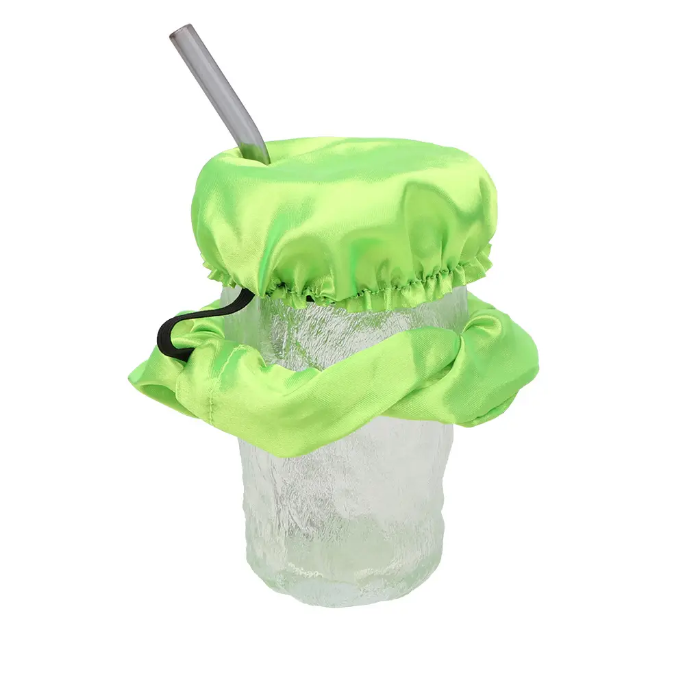 Black Anti-Drug Cup Lid Hair Ring Set - Image 4