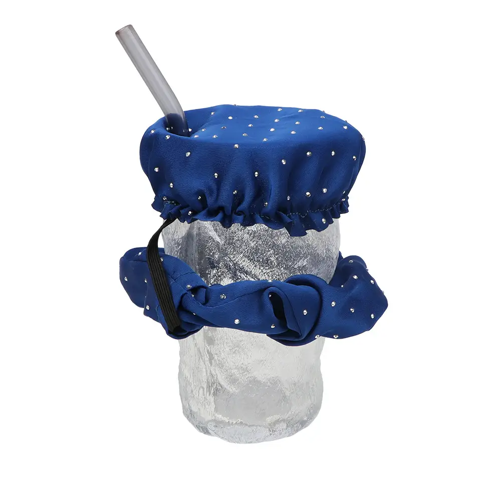 Black Anti-Drug Cup Lid Hair Ring Set - Image 10
