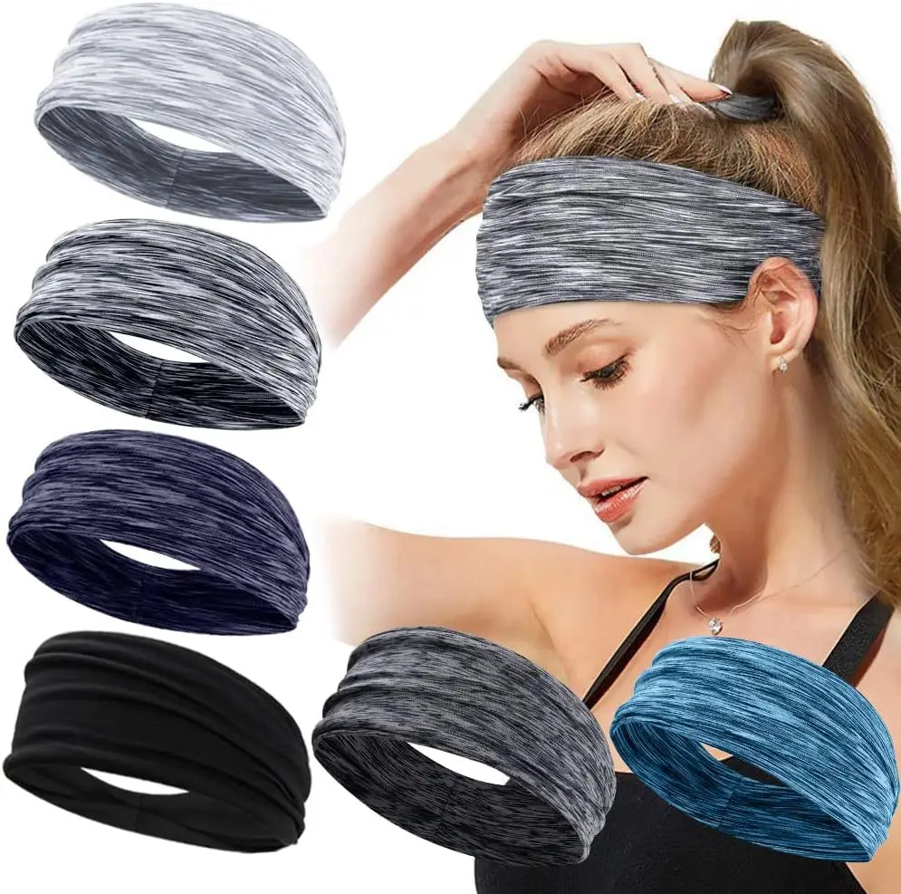 European & American Sports Hair Band Yoga Moisture Absorbing Running Fitness Headband - Image 62