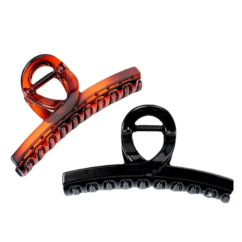 2022 Acrylic Hair Clip for Back of Head Black - Image 26