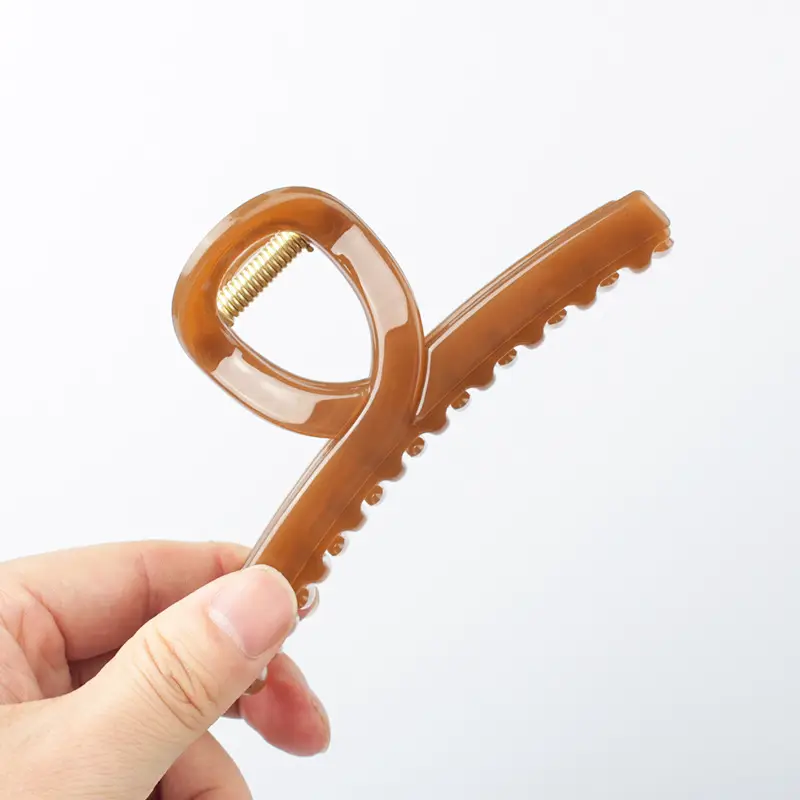 2022 Acrylic Hair Clip for Back of Head Black - Image 10