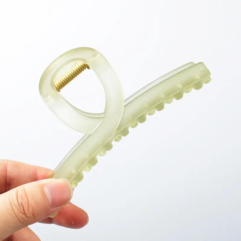2022 Acrylic Hair Clip for Back of Head Black - Image 12