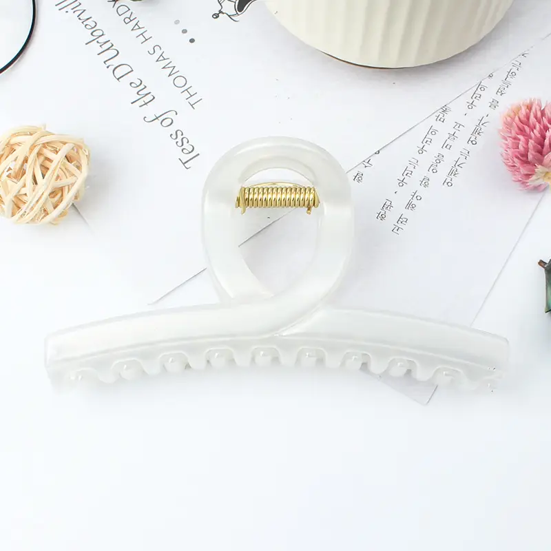 2022 Acrylic Hair Clip for Back of Head Black - Image 18