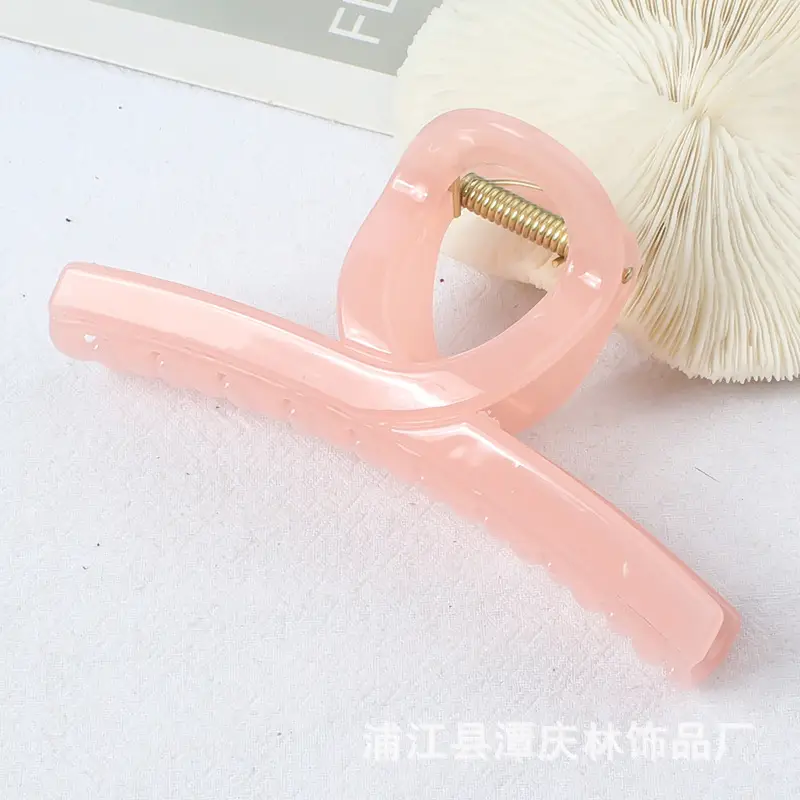 2022 Acrylic Hair Clip for Back of Head Black - Image 19