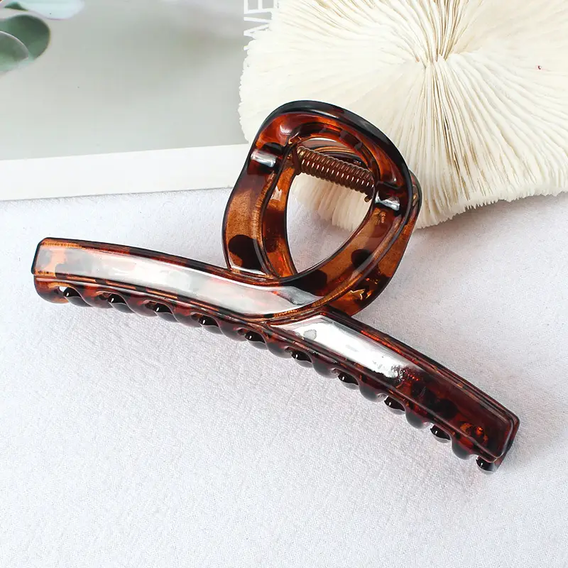 2022 Acrylic Hair Clip for Back of Head Black - Image 20
