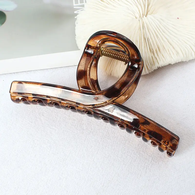 2022 Acrylic Hair Clip for Back of Head Black - Image 21