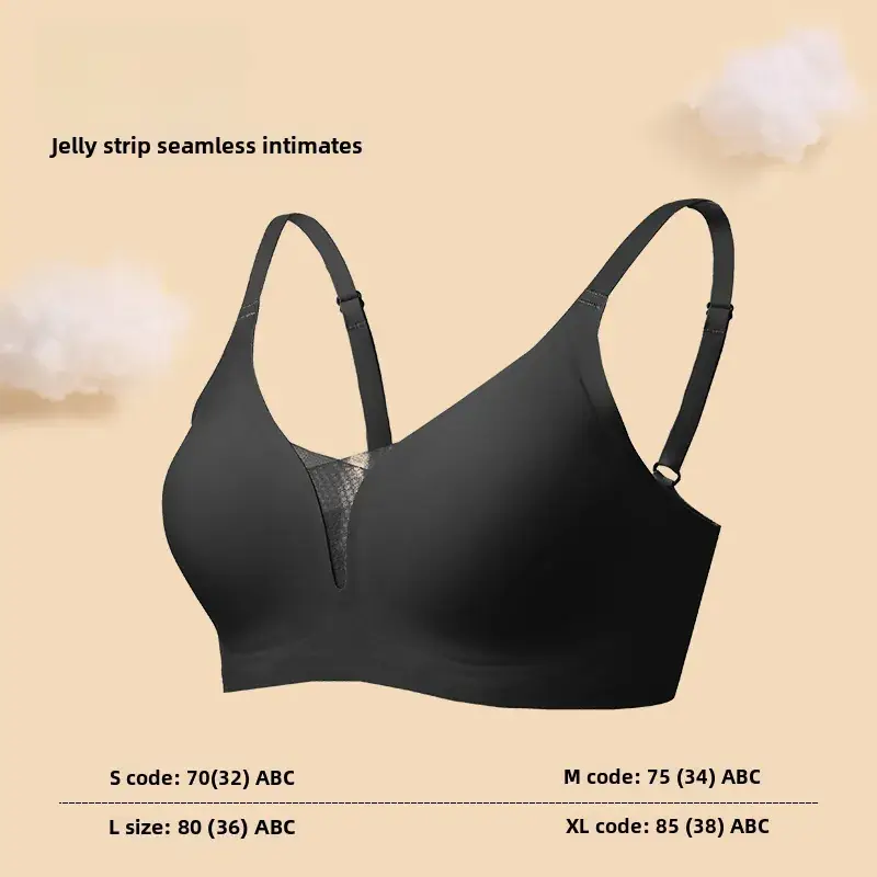 Jelly Strip Intimates Women's Soft Support Glossy Seamless Small - Image 23