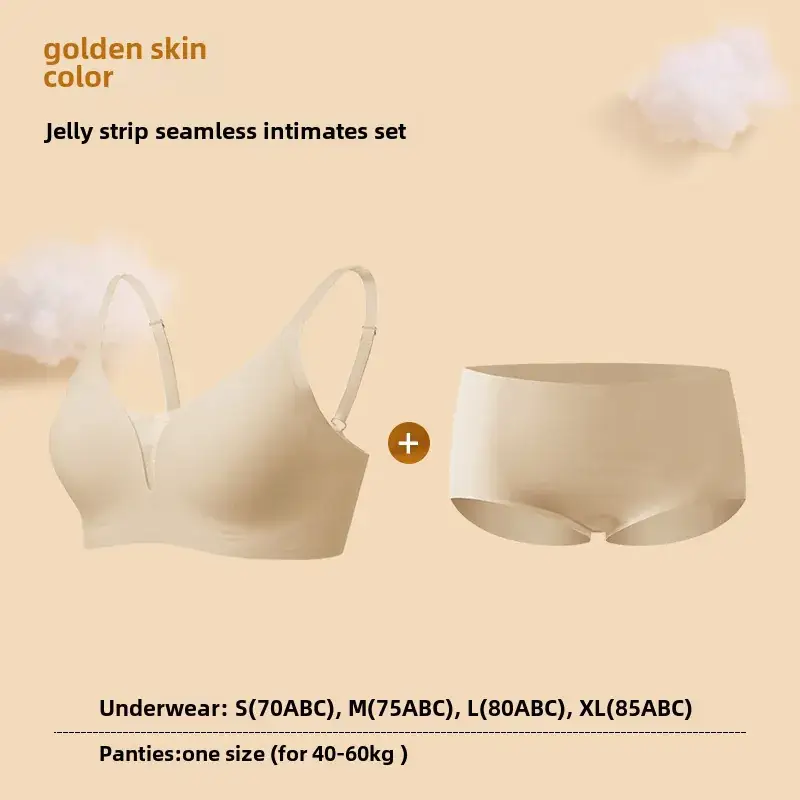 Jelly Strip Intimates Women's Soft Support Glossy Seamless Small - Image 36