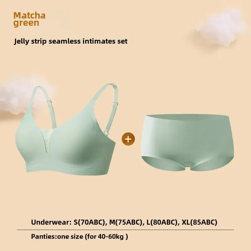 Jelly Strip Intimates Women's Soft Support Glossy Seamless Small - Image 39