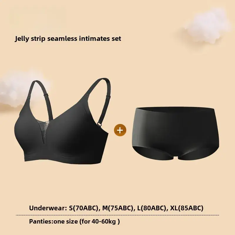 Jelly Strip Intimates Women's Soft Support Glossy Seamless Small - Image 48