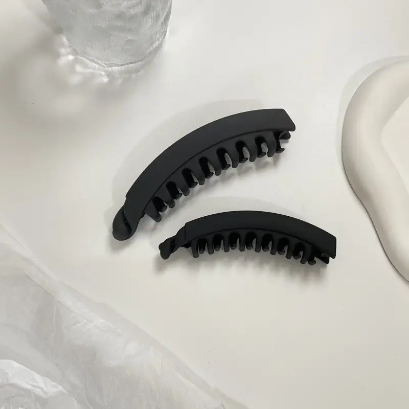 Cross-border New Frosted Large Banana Clip Hair Clip Women's Temperament Hairpin Explosion Hairpin - Image 4