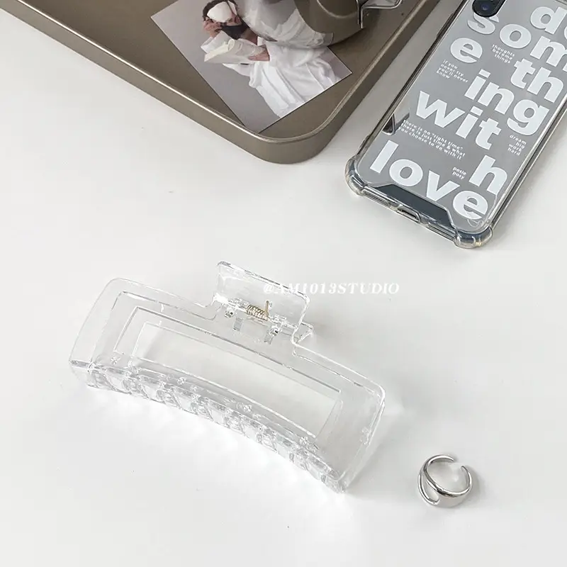 Extra Large Shark Clip Hair Volume Back Head Bath Makeup Clip - Image 4