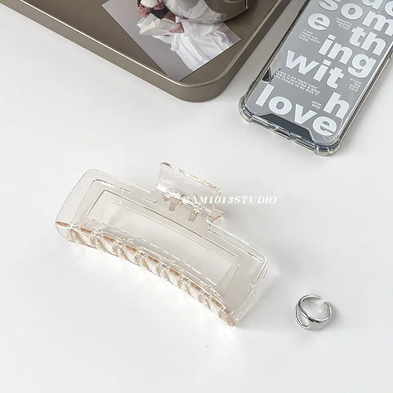 Extra Large Shark Clip Hair Volume Back Head Bath Makeup Clip - Image 5