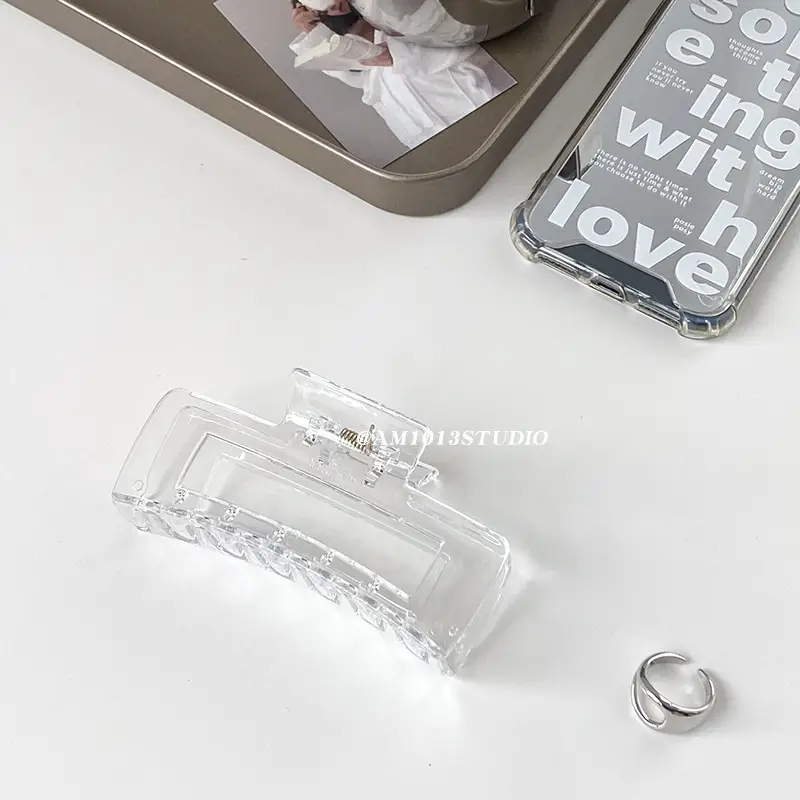 Extra Large Shark Clip Hair Volume Back Head Bath Makeup Clip - Image 9