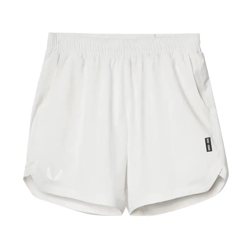 Men's Green Quick-Drying Sports Shorts with 4 Pockets