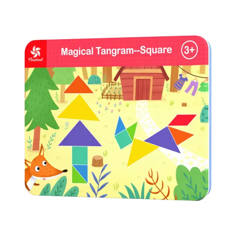 Magnetic Tangram Puzzle for Kids Education Geometry Teaching - Image 12