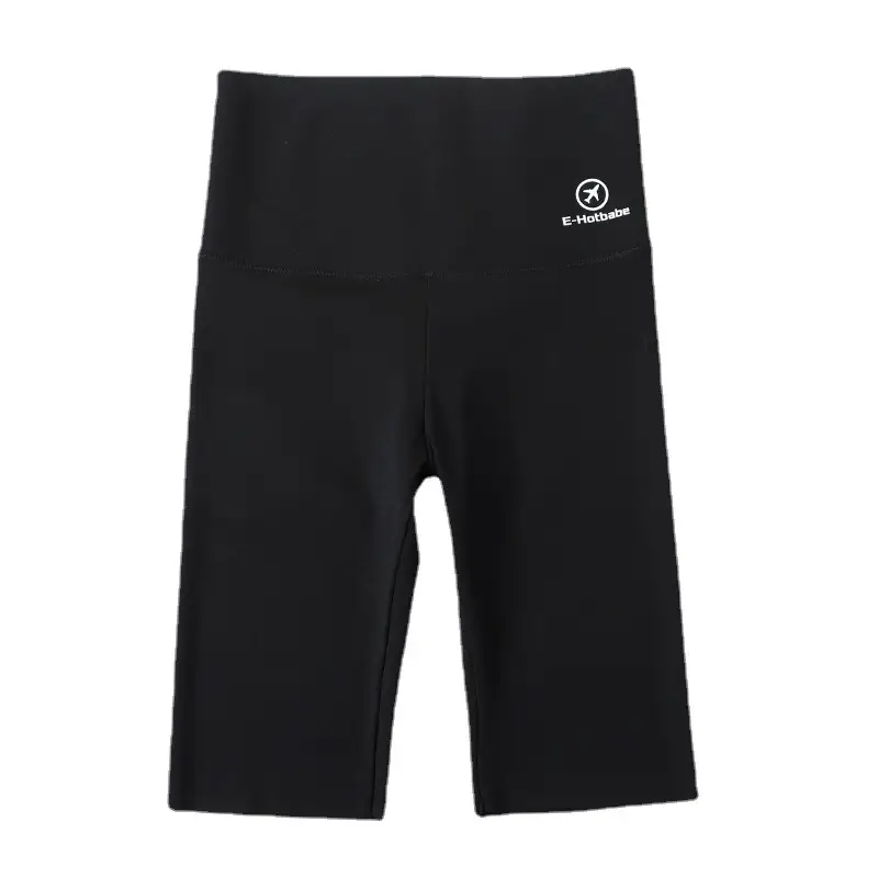 Women's Black Slimming Hip Lifting Leggings - Image 11