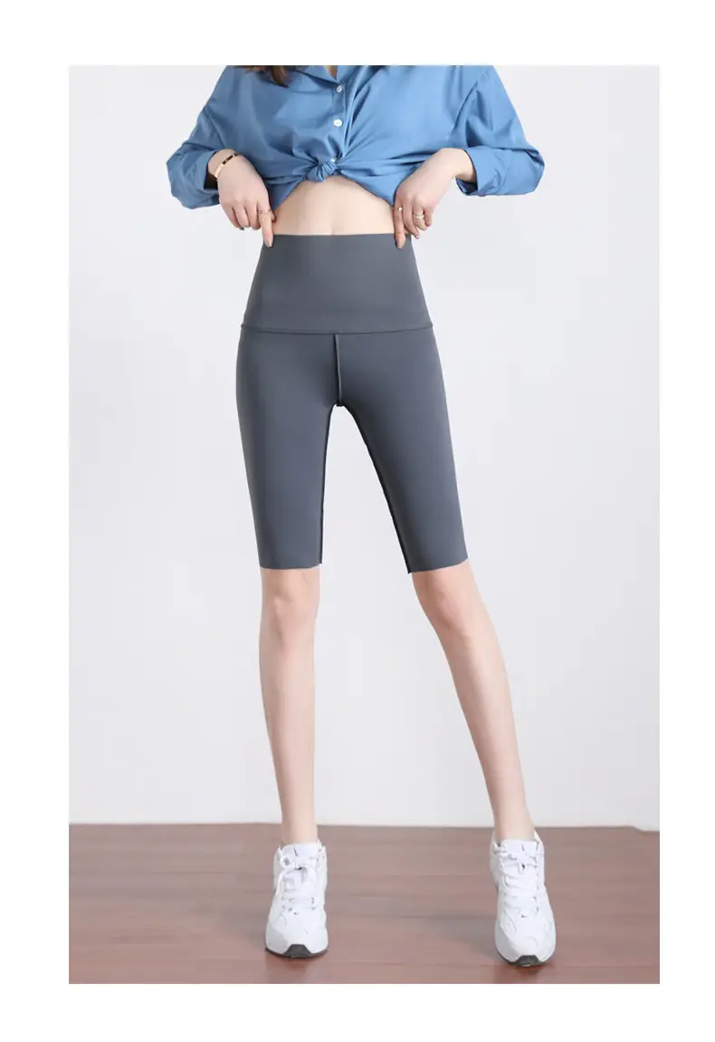 Women's Black Slimming Hip Lifting Leggings — feature 18