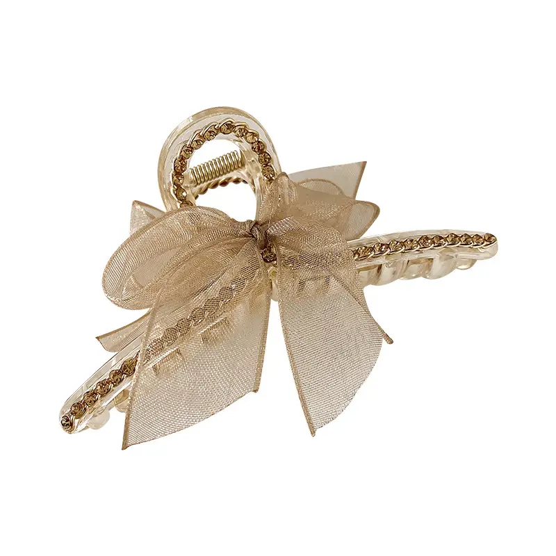 Tassel Hair Clip for Women's Back Head High Sense Shark Clip - Image 22