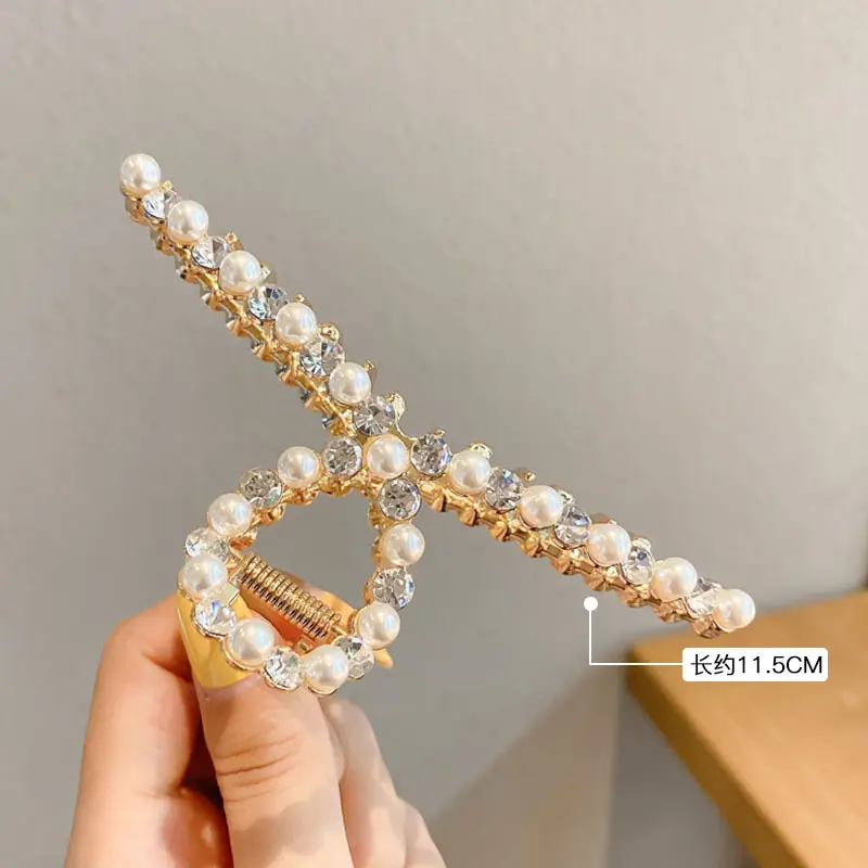 Tassel Hair Clip for Women's Back Head High Sense Shark Clip - Image 9