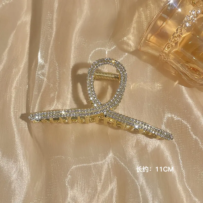 Tassel Hair Clip for Women's Back Head High Sense Shark Clip - Image 17