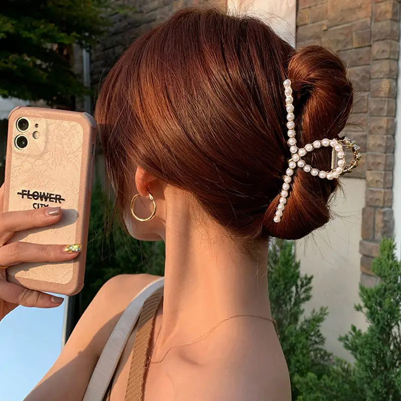 Tassel Hair Clip for Women's Back Head High Sense Shark Clip - Image 3