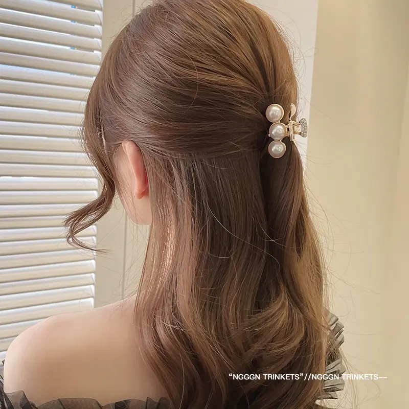 Tassel Hair Clip for Women's Back Head High Sense Shark Clip - Image 6