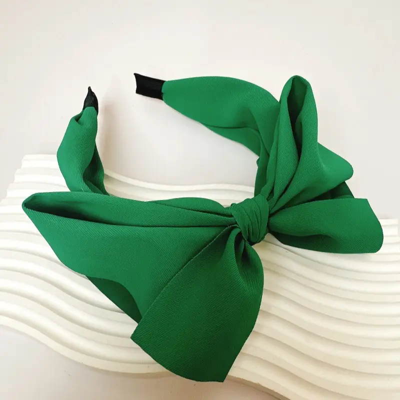 Women's Bow Headband with Wide Bristle Korean Style Hairpin