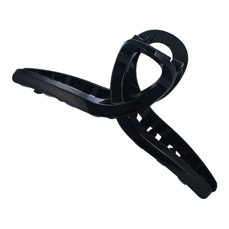 13cm Black Bright Hair Clip for Women