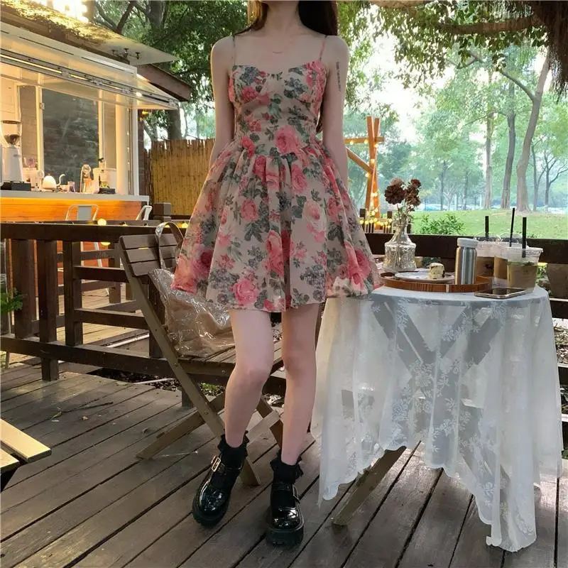 Fairy Spring Floral Dress for Women Small Size - Image 9