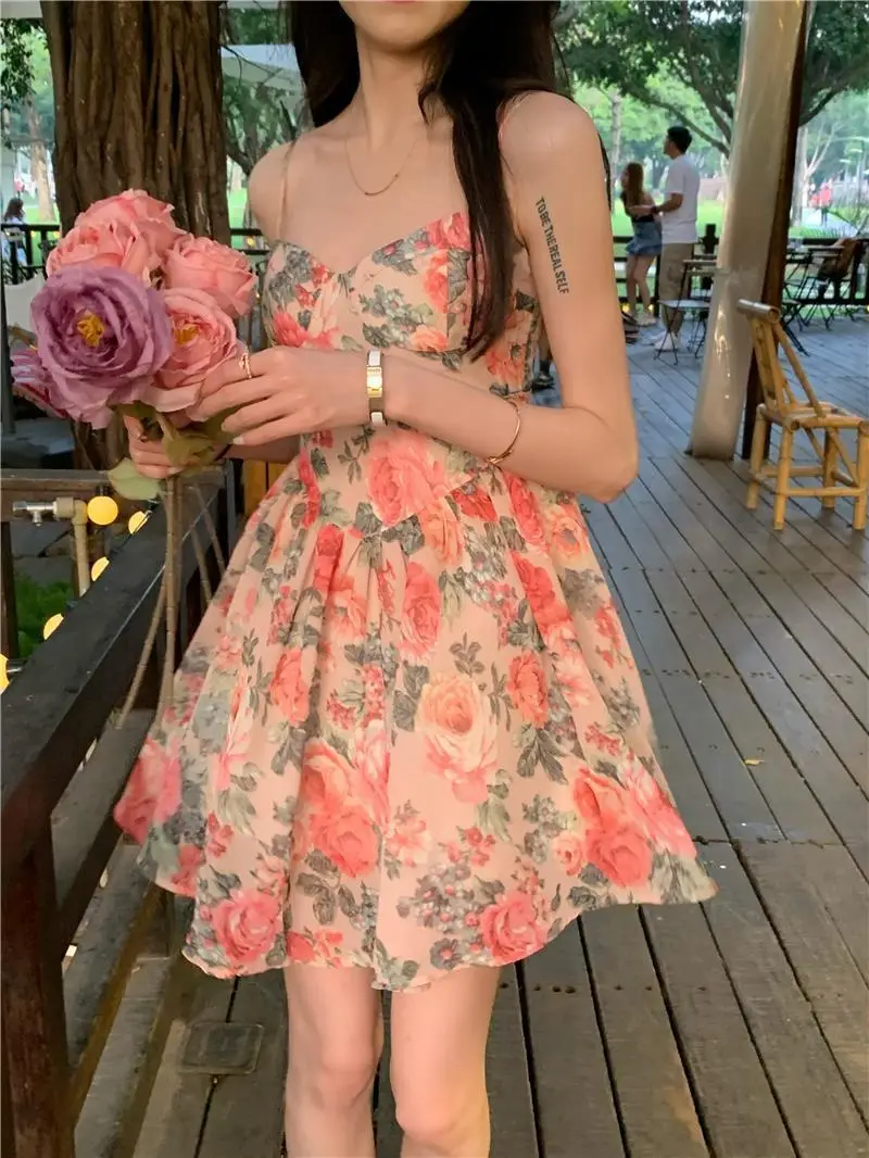 Fairy Spring Floral Dress for Women Small Size — feature 17