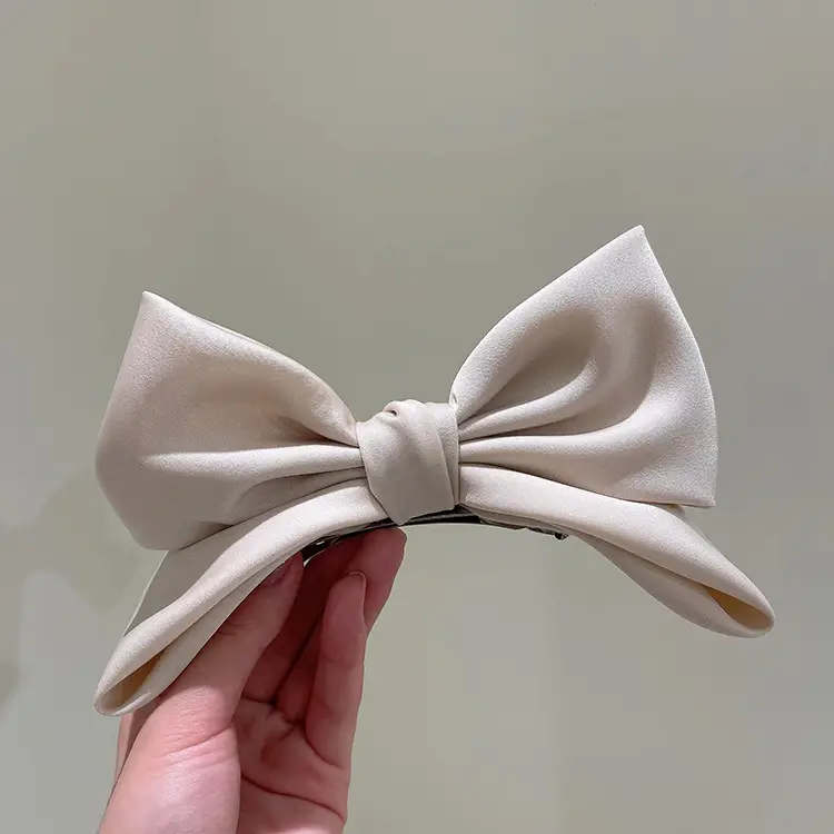 Women's Black Three-Dimensional Bow Hairpin Clip — feature 42