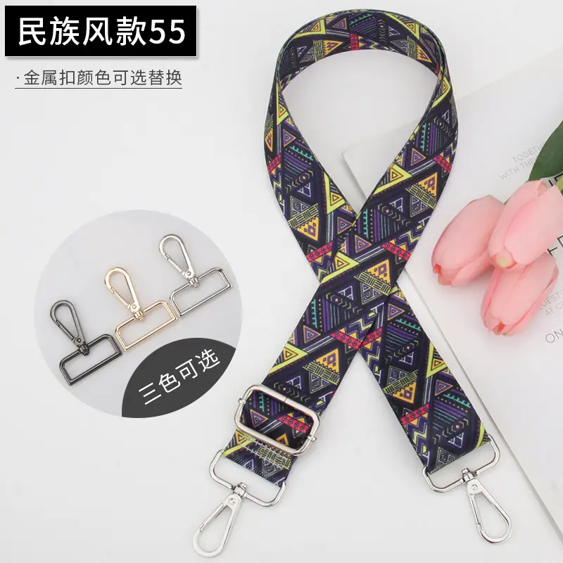 Crossbody Ethnic Bag with Adjustable Strap for Women