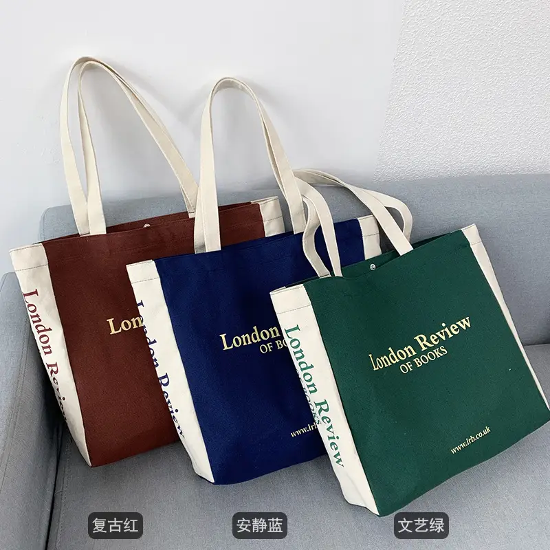 Canvas College Bags Large Capacity Single Shoulder for Students — feature 19
