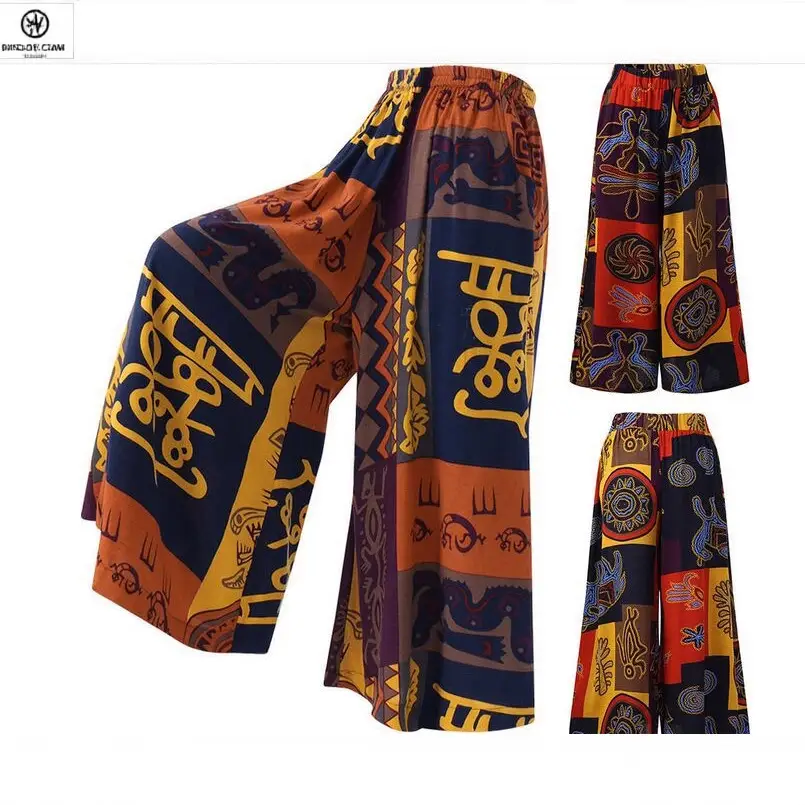 Women's 2023 Printed Loose Trousers Amazon AliExpress - Image 4