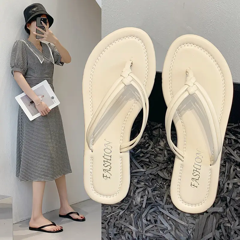 Women's White Fairy Flip Flops 2026