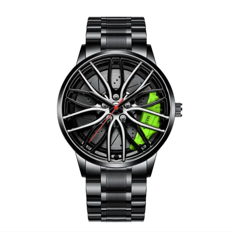 New Trendy Foreign Trade Fully Automatic Quartz Movement Men's Watch Wheel Non-Mechanical Watch Fashion Men's Watch