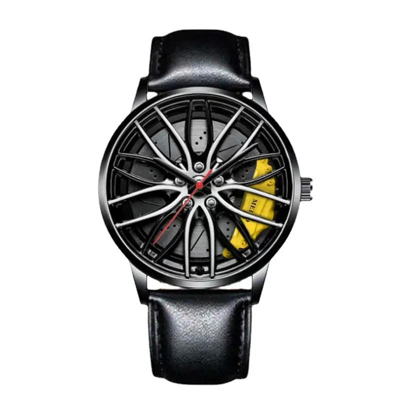 New Trendy Foreign Trade Fully Automatic Quartz Movement Men's Watch Wheel Non-Mechanical Watch Fashion Men's Watch