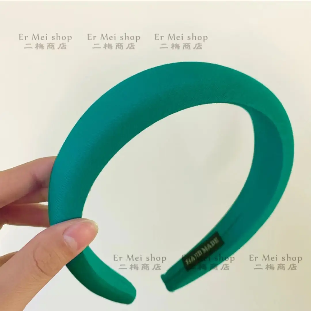 Wide Brim Sponge Hairband Women's Candy Color 2022 - Image 5