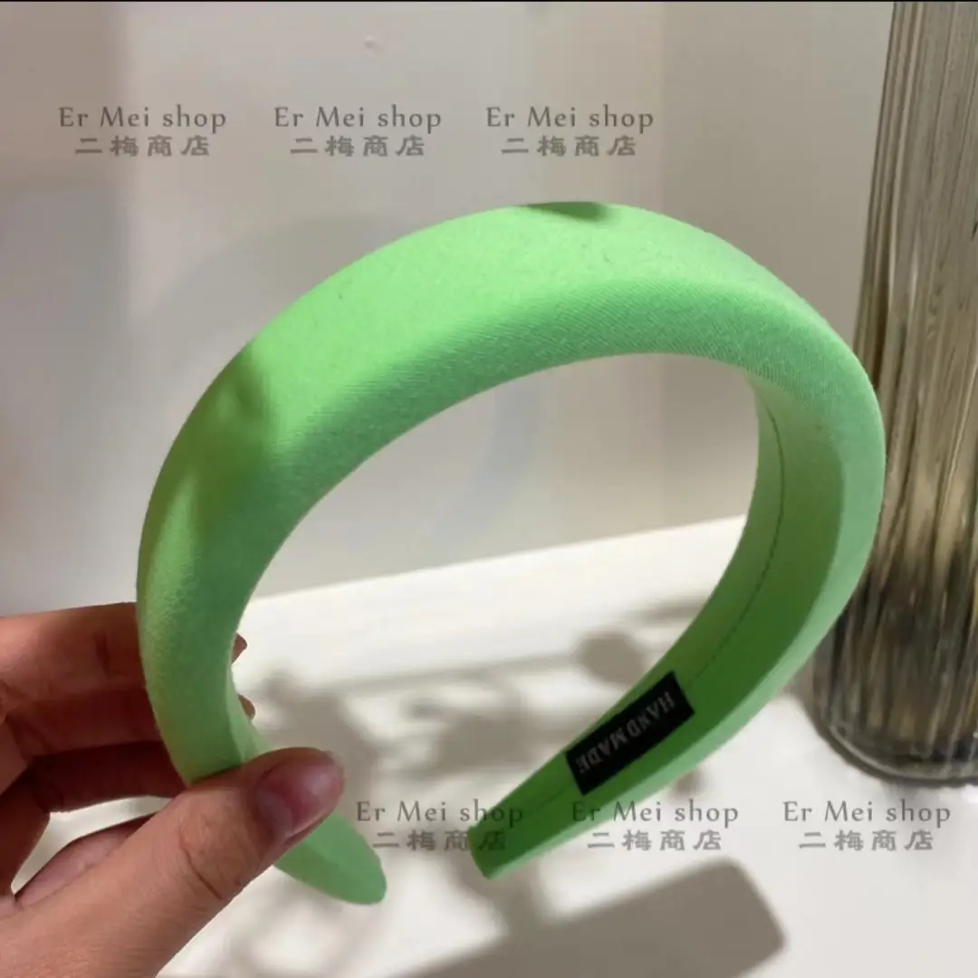 Wide Brim Sponge Hairband Women's Candy Color 2022 - Image 6