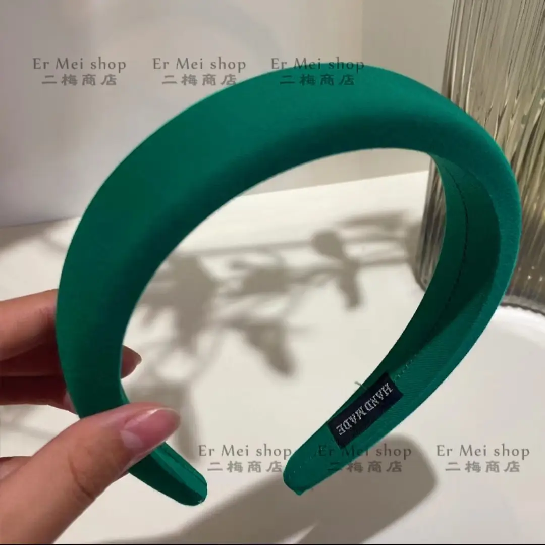 Wide Brim Sponge Hairband Women's Candy Color 2022 - Image 7