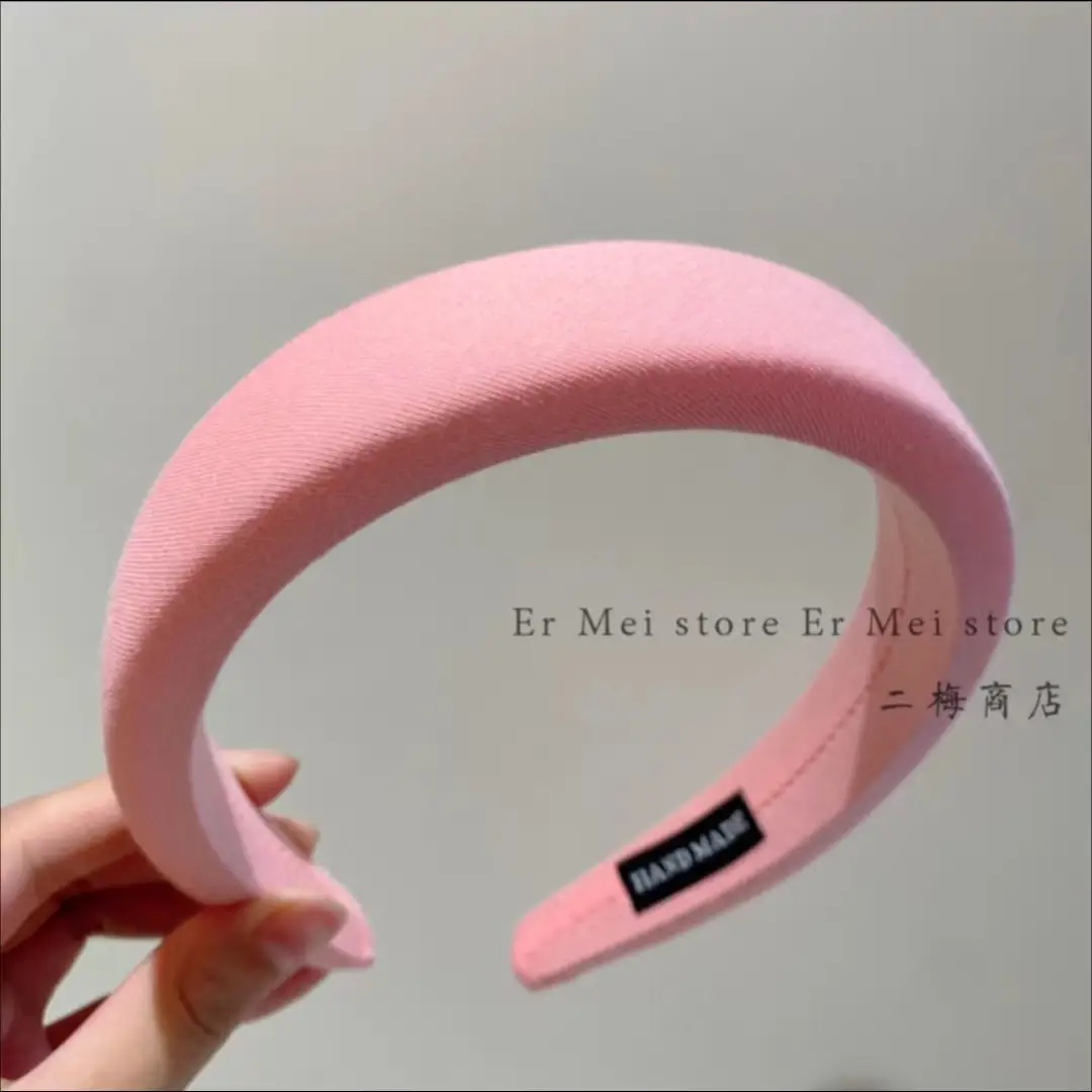 Wide Brim Sponge Hairband Women's Candy Color 2022 - Image 8