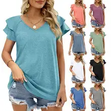 Green Hollow Lace Bell Sleeve Long Sleeve Blouse — feature 13