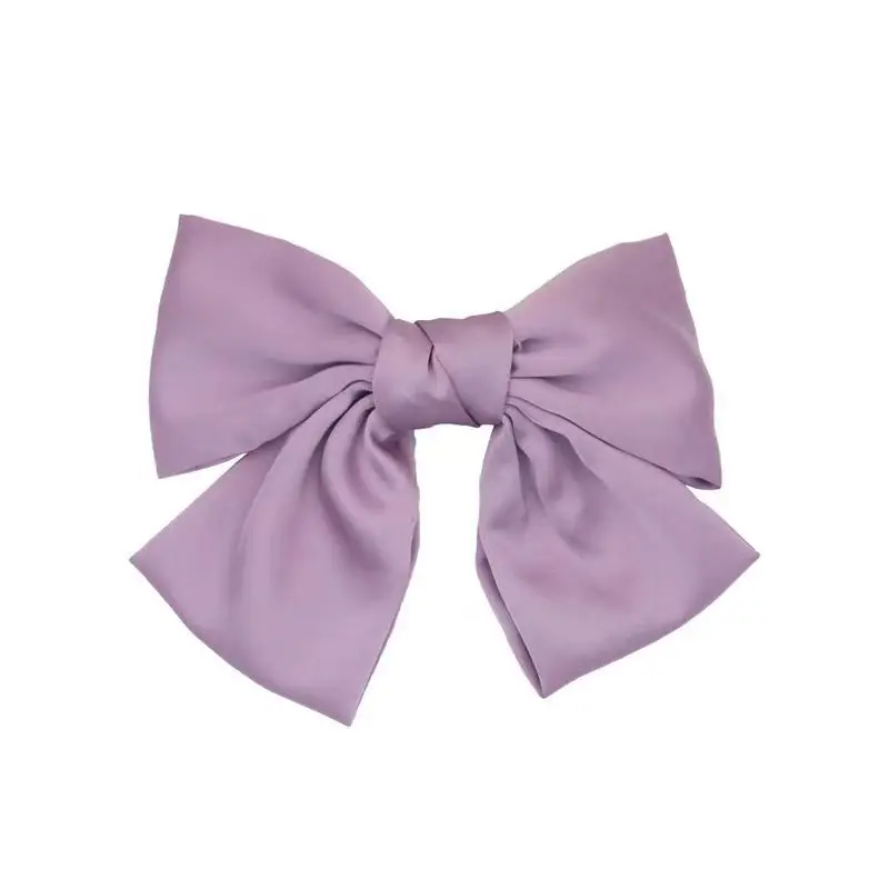 French Chic Satin Bow Hairpin for Women