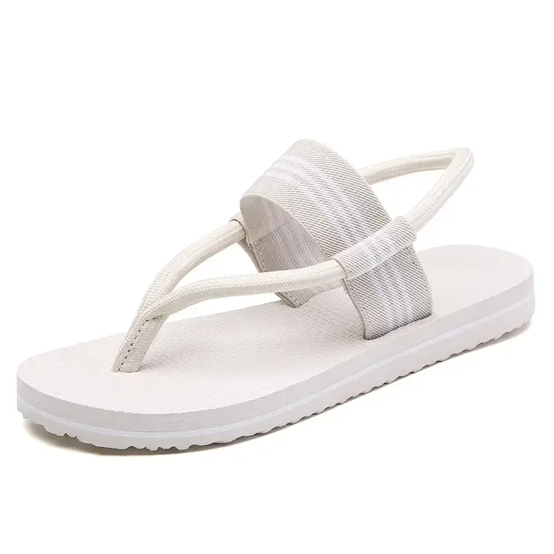 2024 Women's Thick Sandal Beach Flip Flops White