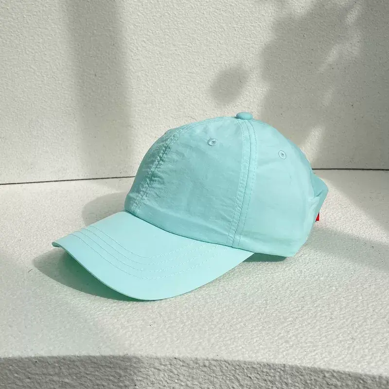 Purple Thin Baseball Cap for Women Washable Sun Hat — feature 15