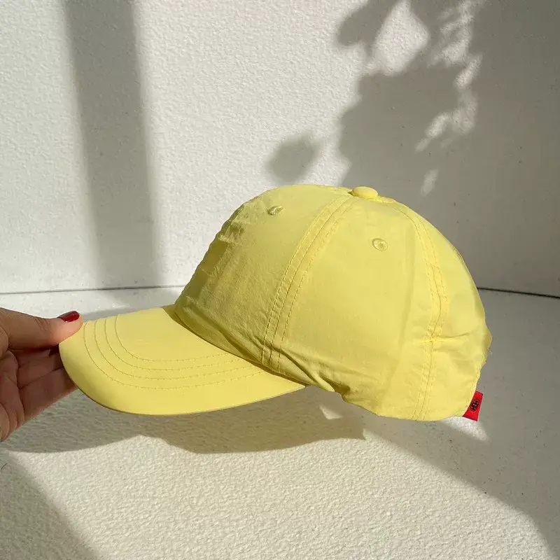 Purple Thin Baseball Cap for Women Washable Sun Hat — feature 24